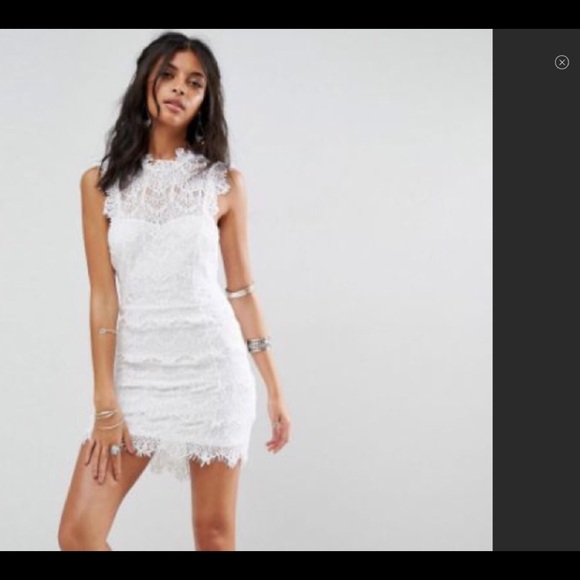 Free People Dresses & Skirts - Free People “Daydream” White Lace Dress NWT, Med